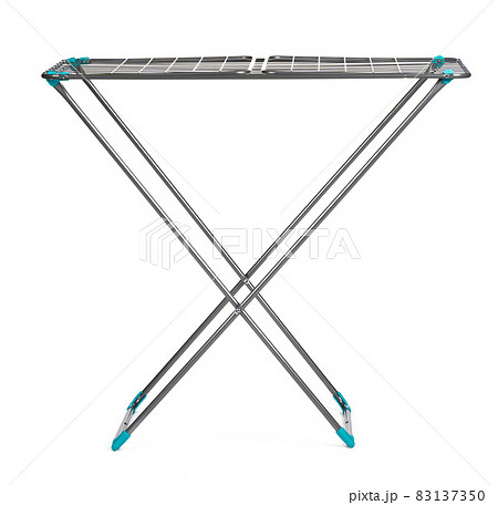 Metal Clothes Dryer isolated on white background Metal Clothes Dryer isolated on white background 83137350