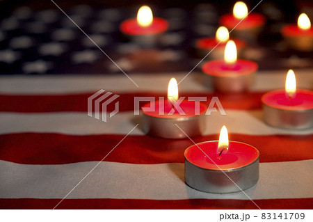 Background flag of the United States of America for national federal holidays celebration and mourning remembrance day. USA symbolics. Background flag of the United States of America for national federal holidays celebration and mourning remembrance day. USA symbolics. 83141709