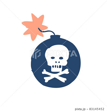 着火した爆弾 着火した爆弾 83145452