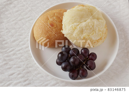 パンの盛り合わせ【朝食のイメージ】 パンの盛り合わせ【朝食のイメージ】 83146875