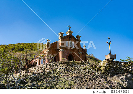 旧野首教会 野崎島 快晴 旧野首教会 野崎島 快晴 83147635