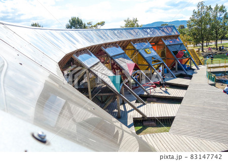 福井県児童科学館～エンゼルランドふくい　アスレチック遊具 83147742