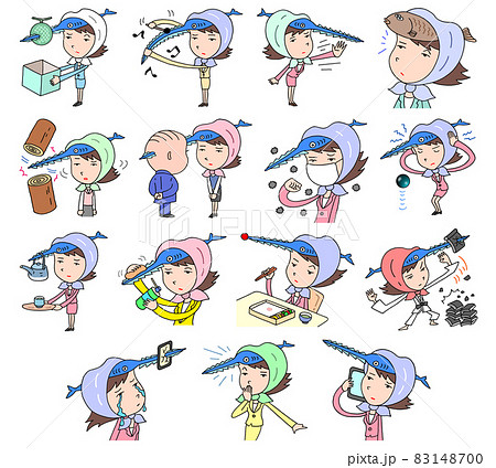 OL・秘書キャラクターイラスト OL・秘書キャラクターイラスト 83148700