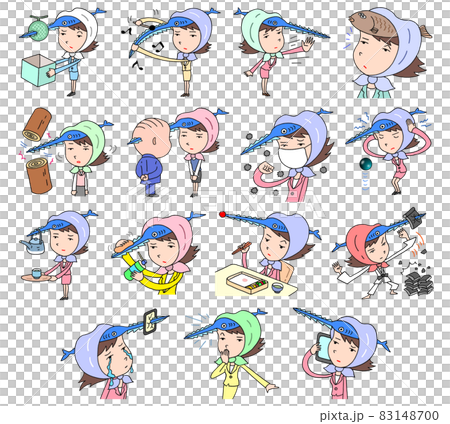 OL・秘書キャラクターイラスト OL・秘書キャラクターイラスト 83148700