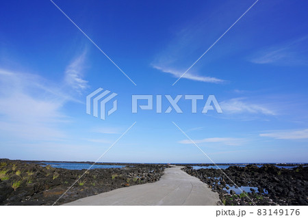 海岸 風景 夏 83149176