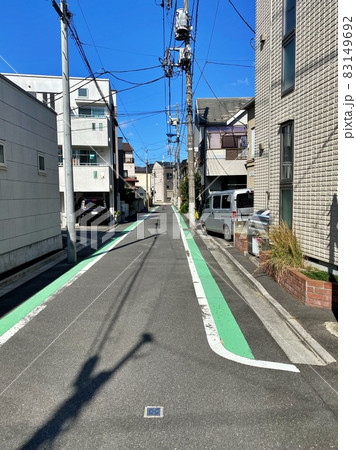 都内の住宅街、下町 83149692