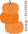 ハロウィンのカボチャ 83150236