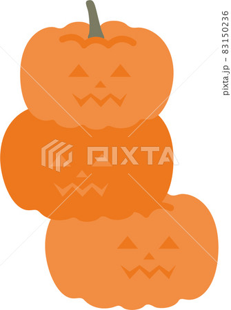 ハロウィンのカボチャ ハロウィンのカボチャ 83150236