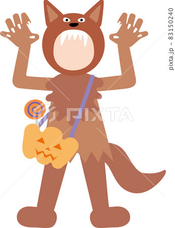 ハロウィンの狼男 83150240
