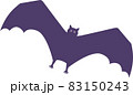 ハロウィンのコウモリ 83150243