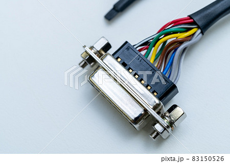 【電線加工】ケーブルハーネス・末端加工イメージ【工業】 83150526