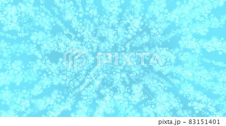 泡や炭酸の背景イラストイメージ　青色 83151401