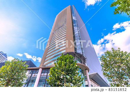 日本の東京都市景観 赤坂駅前や赤坂Bizタワーなどを望む 日本の東京都市景観 赤坂駅前や赤坂Bizタワーなどを望む 83151652