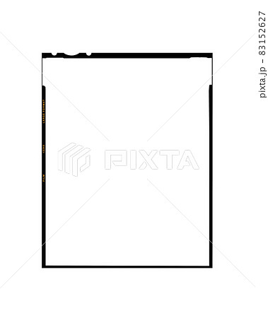 4x5版カメラのフィルムのフレーム 83152627