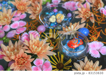 最明寺　花手水 83153630
