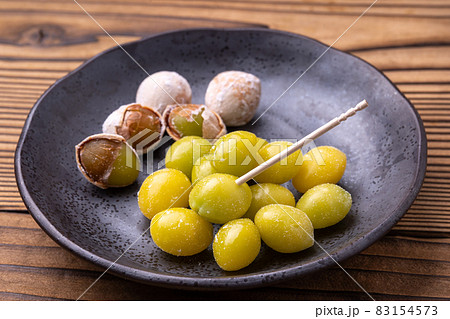 銀杏の塩茹で 銀杏の塩茹で 83154573