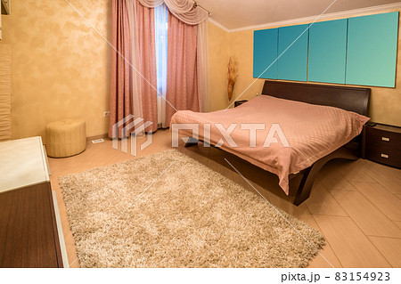 decoration and furniture in modern bedroom 83154923
