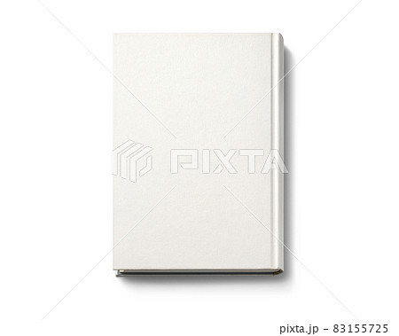 白いハードカバーの本 83155725