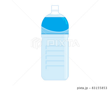 水のペットボトル ベクターイラストのイラスト素材