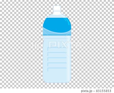 水のペットボトル ベクターイラストのイラスト素材