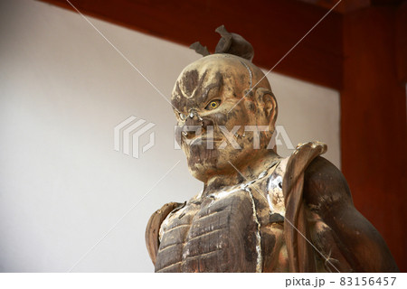 叡福寺 南大門の金剛力士像 大阪府南河内郡太子町 叡福寺 南大門の金剛力士像 大阪府南河内郡太子町 83156457