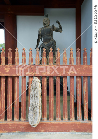 叡福寺 南大門の金剛力士像 大阪府南河内郡太子町 叡福寺 南大門の金剛力士像 大阪府南河内郡太子町 83156546
