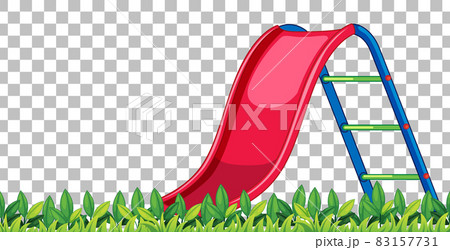 Slide playground on transparent background Slide playground on transparent background 83157731