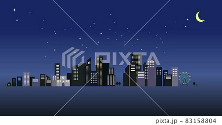 cityscape night clipart background