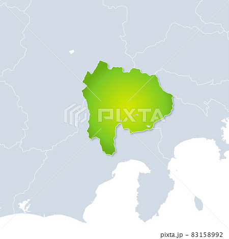 山梨県地図 83158992