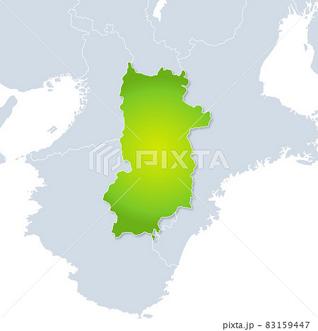 奈良県地図 83159447