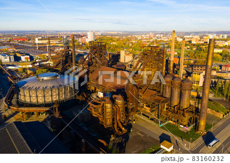 Old abandoned metallurgical plant in Vitkovice. Czech Republic 83160232