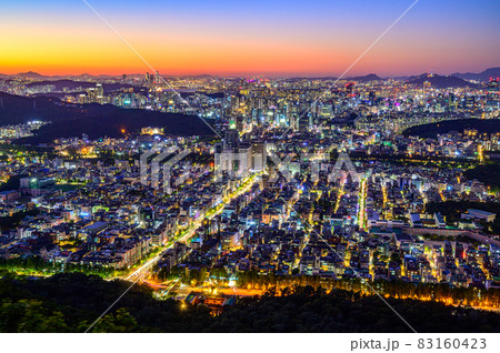 ソウル 夜景 都市 83160423