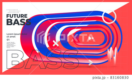 Electronic music fest summer wave poster design Electronic music fest summer wave poster design 83160830