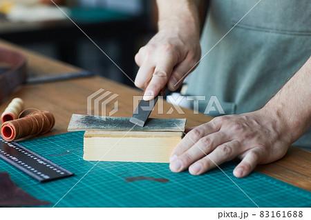 Craftsman Sharpening Tools Close Up Craftsman Sharpening Tools Close Up 83161688