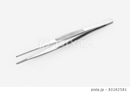 Cosmetic tweezers isolated on white background Cosmetic tweezers isolated on white background 83162581