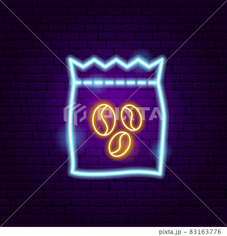 Coffee Pack Neon Sign 83163776