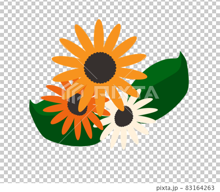 明るい花のイラスト 83164263