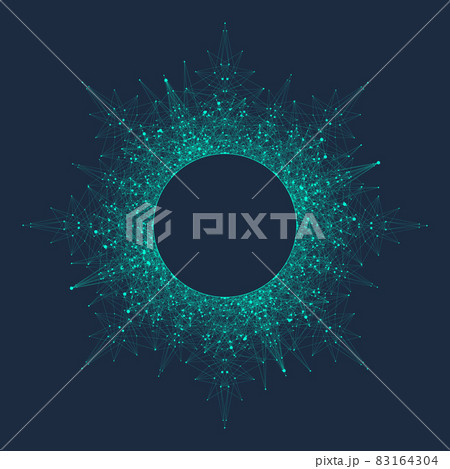 Artificial intelligence logo. Machine Learning concept. Digital Brain. Neural Networks and Learning Processing Big Data. Data flow background. Vector illustration Artificial intelligence logo. Machine Learning concept. Digital Brain. Neural Networks and Learning Processing Big Data. Data flow background. Vector illustration 83164304