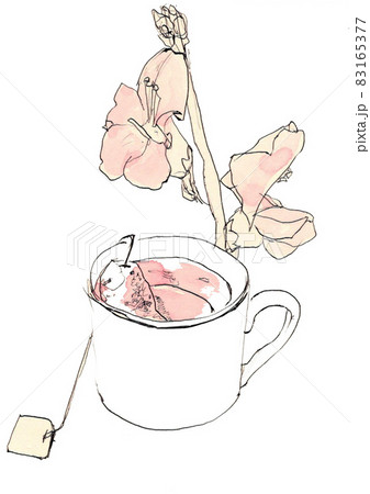 紅茶と花 83165377