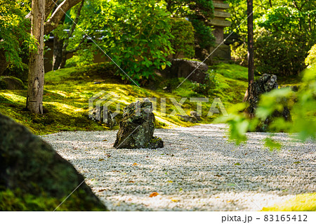 秋の松島 円通院 石庭 秋の松島 円通院 石庭 83165412