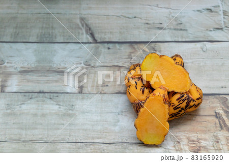 Oca, tuber used in Peruvian cuisine 83165920