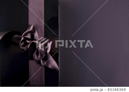 Close up shot of nice present on copy space background. 83166369