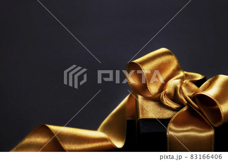 Close up shot of nice present on copy space background. 83166406