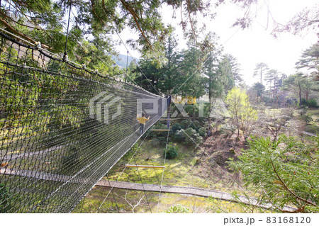 透明の吊り橋、空中の村 十津川村 透明の吊り橋、空中の村 十津川村 83168120
