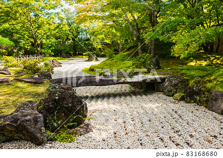 秋の松島　円通院　石庭 83168680