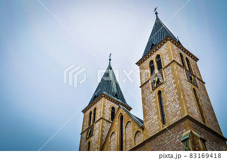 サラエボ旧市街のカトリック大聖堂（ボスニア・ヘルツェゴビナ） 83169418