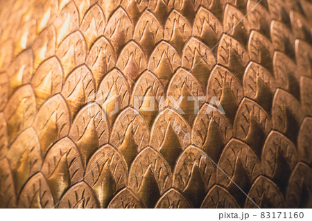 closeup of gold vase embossed pattern closeup of gold vase embossed pattern 83171160