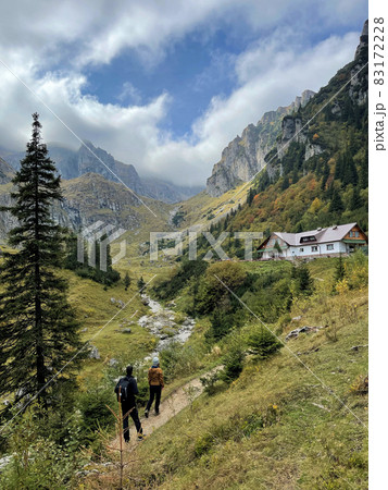 Malaiesti Chalet And Valley On A Autumn Day Malaiesti Chalet And Valley On A Autumn Day 83172228