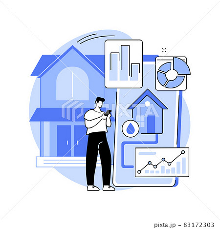Water contamination detection system abstract concept vector illustration. Water contamination detection system abstract concept vector illustration. 83172303