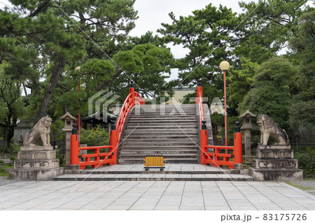 [大阪府]住吉大社境内（太鼓橋） 83175726